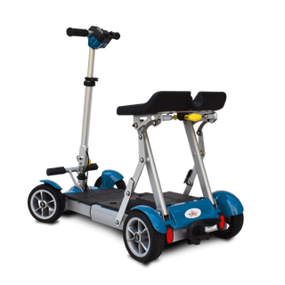 Blue EV Rider Gypsy Scooter Rear View