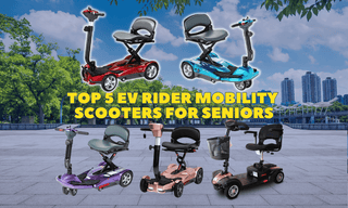 Top 5 EV Rider Mobility Scooters for Seniors in 2025