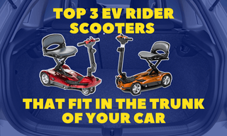 Top 3 EV Rider Scooters AF+ 4AF Transport M Fits in Cars Trunk