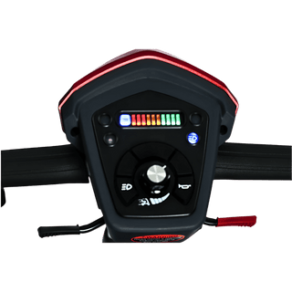 4M Mobility Scooter Control Panel Close-up View