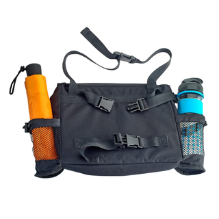 Tiller Organizer with Bottle & Cup Holder