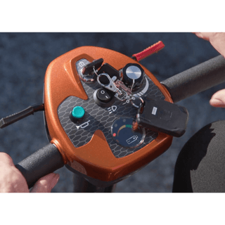 Auto Fold Transport 4AF Mobility Scooter Control Panel View