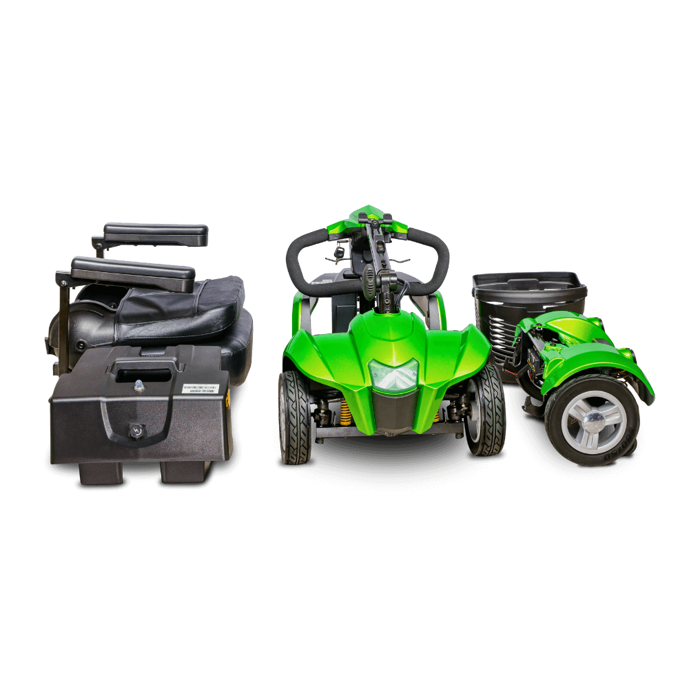 Citycruzer Mobility Scooter in Pearl Green Disassembled - Open Box