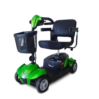 Pearl Green CityCruzer Mobility Scooter Open Box Angled View