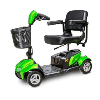 Pearl Green CityCruzer Mobility Scooter Open Box Side View