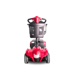Red CityCruzer Mobility Scooter Open Box Front View