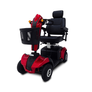 Red CityRider Mobility Scooter Side View