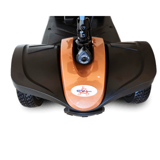 Rose Gold MiniRider Lite Portable Mobility Scooter Open Box Front Close-up View
