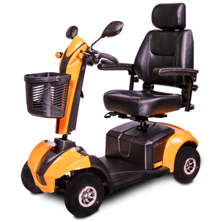 Sunset Orange CityRider Mobility Scooter Angled View