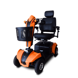 Sunset Orange CityRider Mobility Scooter Front View
